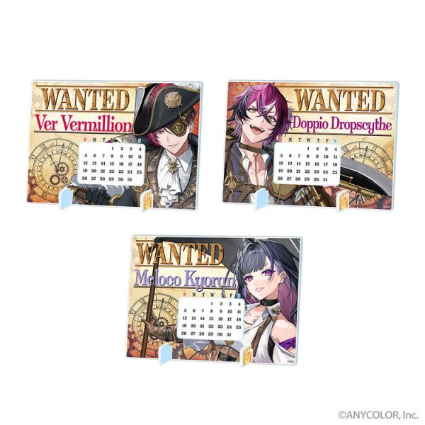 (預購) NIJISANJI EN XSOLEIL 3週年 壓克力萬年曆 Doppio Dropscythe 20251228 NIJISANJI EN XSOLEIL 3週年 壓克力萬年曆 分別販售