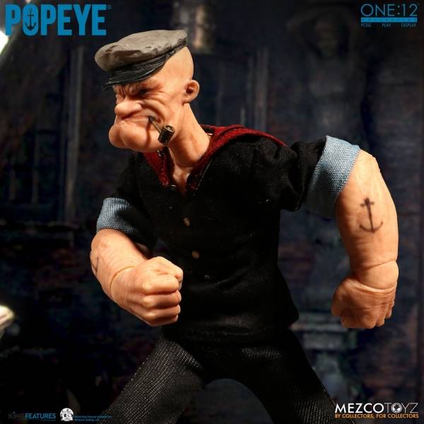MEZCO TOYZ / ONE:12 COLLECTIVE / 大力水手 / 卜派 大力水手,卜派,MEZCO TOYZ