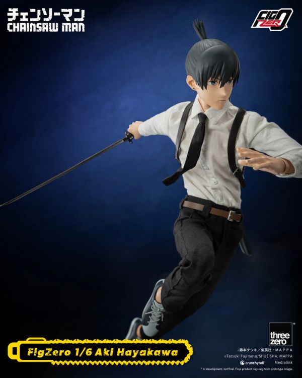 threezero FigZero 1/6 鏈鋸人 早川秋 30.3cm 可動完成品 threezero FigZero 1/6 鏈鋸人 早川秋 30.3cm 可動完成品