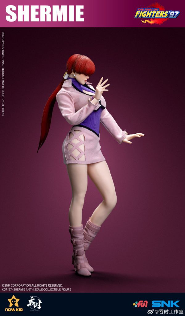 吞時工作室 1/6 拳皇 格鬥天王97 夏爾美 SHERMIE 可動完成品 吞時工作室 1/6 拳皇 格鬥天王97 夏爾美 SHERMIE 可動完成品