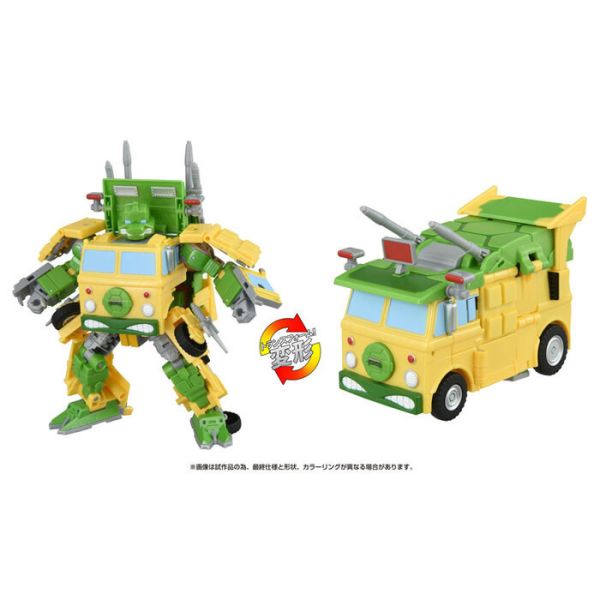 TAKARATOMY 變形金剛 忍者龜 派對重擊 可動完成品 TAKARATOMY 變形金剛 忍者龜 派對重擊 可動完成品