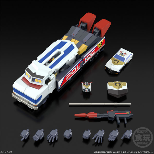 BANDAI 盒玩 SMP 勇者警察 組裝模型 BANDAI 盒玩 SMP 勇者警察 組裝模型