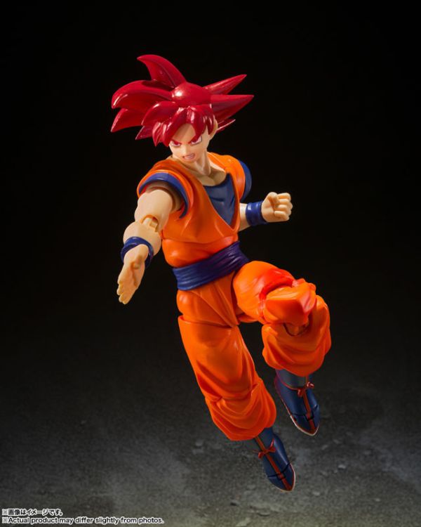 BANDAI S.H.Figuarts SHF 七龍珠超 超級賽亞人之神孫悟空 正直之心的賽亞人之神 可動完成品 BANDAI S.H.Figuarts SHF 七龍珠超 超級賽亞人之神孫悟空 正直之心的賽亞人之神 可動完成品