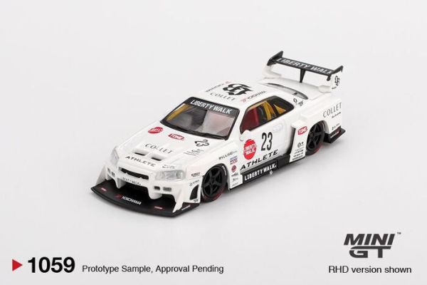 MINIGT 1/64 日產 Nissan LB-ER34 Super Silhouette ATHLETE/COLLET MGT01059-R MINIGT 1/64 日產 Nissan LB-ER34 Super Silhouette ATHLETE/COLLET MGT01059-R