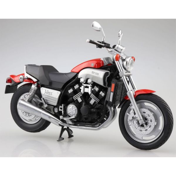 AOSHIMA 青島 1/12 機車 山葉 YAMAHA  V-MAX 火紅 已塗裝完成品 AOSHIMA 青島 1/12 機車 山葉 YAMAHA  V-MAX 火紅 已塗裝完成品