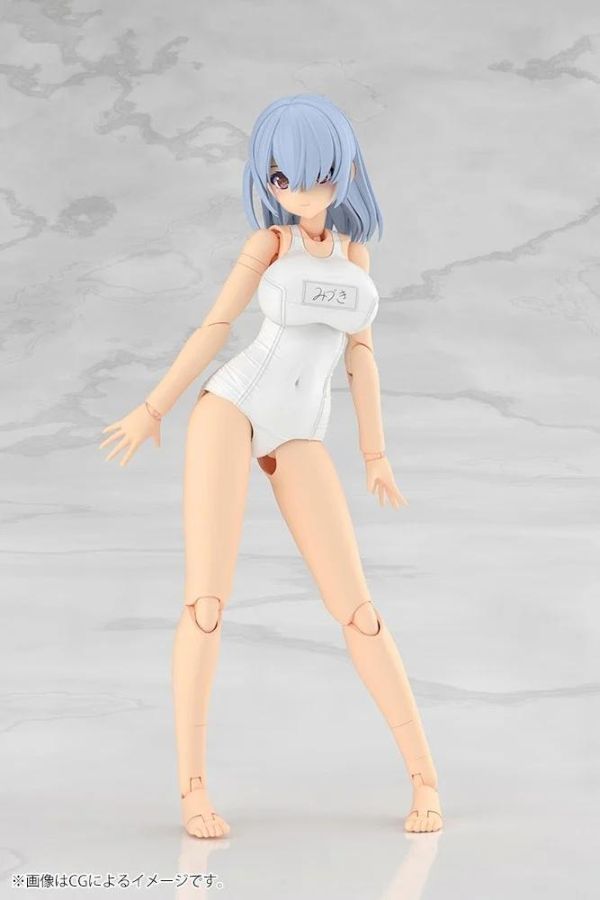 (預購) Kotobukiya 壽屋 Frame Arms Girl 機甲少女 Mizuki 學校泳裝 Ver. 白色 組裝模型 20260825 Kotobukiya 壽屋 Frame Arms Girl 機甲少女 Mizuki 學校泳裝 Ver. 白色 組裝模型
