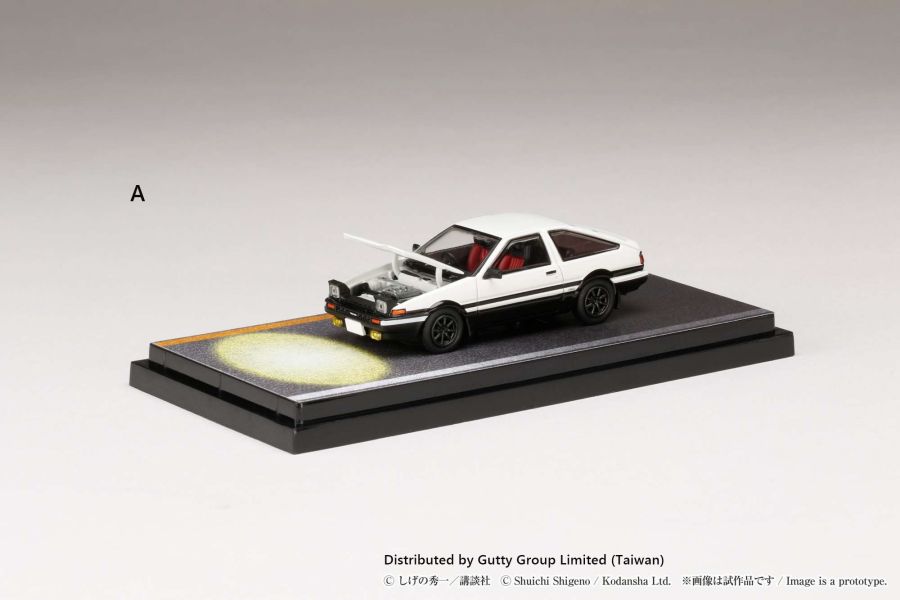 Hobby JAPAN 1/64 豐田 Toyota SPRINTER TRUENO GT APEX (AE86) / 頭文字D場景系列 藤原拓海 VS 須藤京一 伊呂波山道戰 HJ641052DB Hobby JAPAN 1/64 豐田 Toyota SPRINTER TRUENO GT APEX (AE86) / 頭文字D場景系列 藤原拓海 VS 須藤京一 伊呂波山道戰 HJ641052DB