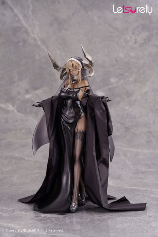 (預購) [18禁商品] Leisurely 1/7 黑修女 Black Nun EX版 PVC完成品 (預購) [18禁商品] Leisurely 1/7 黑修女 Black Nun EX版 PVC完成品