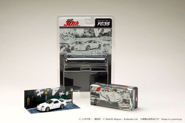 [吊卡版] 頭文字D 30周年紀念 Hobby JAPAN 1/64 馬自達 MAZDA RX-7 (FC3S) RedSuns / INITIAL D Ryosuke Takahashi VS Takumi Fujiwara HJDMD003A [吊卡版] 頭文字D 30周年紀念 Hobby JAPAN 1/64 馬自達 MAZDA RX-7 (FC3S) RedSuns / INITIAL D Ryosuke Takahashi VS Takumi Fujiwara HJDMD003A