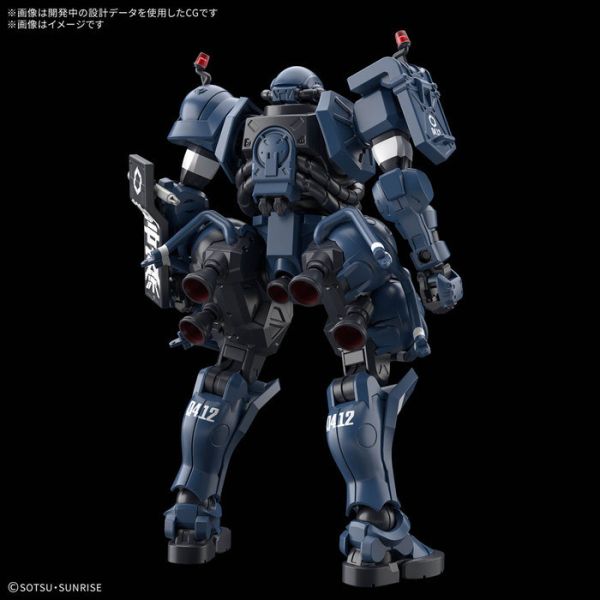 BANDAI 1/144 HG 機動戰士鋼彈 軍警薩克 組裝模型 BANDAI 1/144 HG 機動戰士鋼彈 軍警薩克 組裝模型