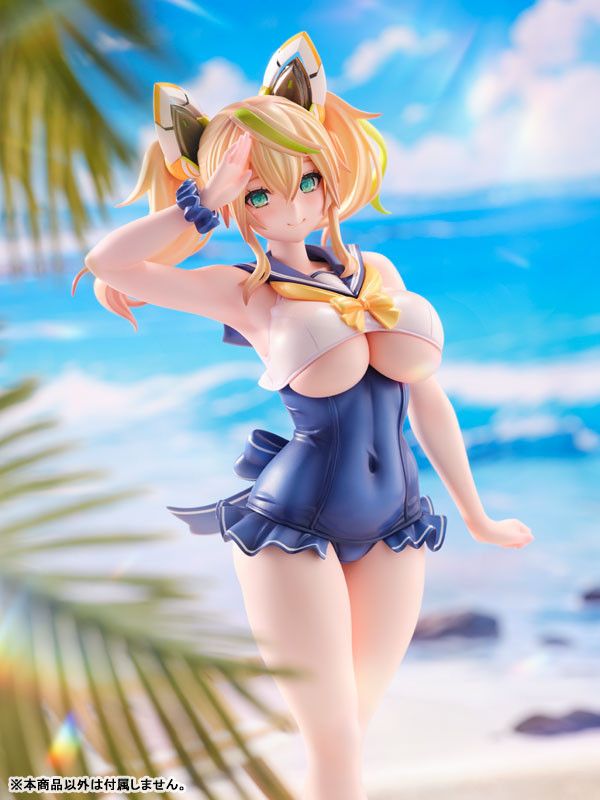 Amakuni 1/7 夢幻之星2es 涼風的潔妮 暑假 PVC完成品 Amakuni 1/7 夢幻之星2es 涼風的潔妮 暑假 PVC完成品
