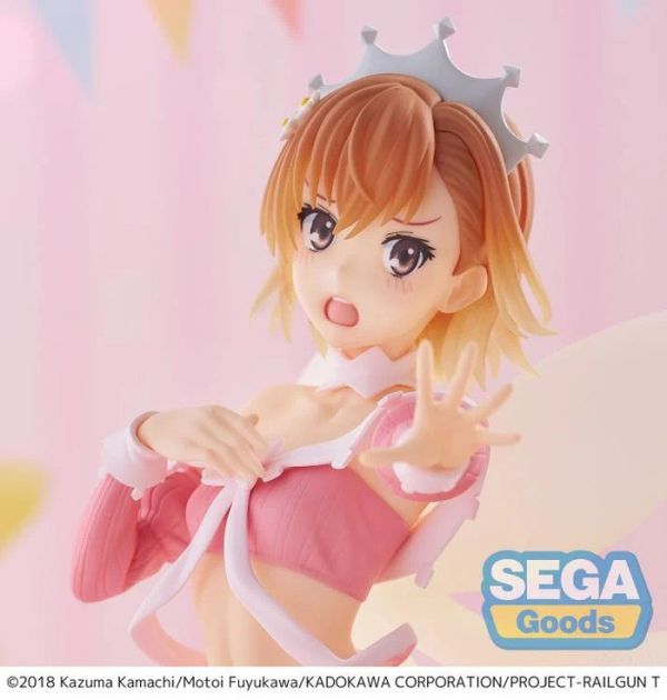 SEGA 景品 科學超電磁砲T Luminasta公仔 御坂美琴 大精靈女僕Ver. 2511 SEGA 景品 科學超電磁砲T Luminasta公仔 御坂美琴 大精靈女僕Ver.