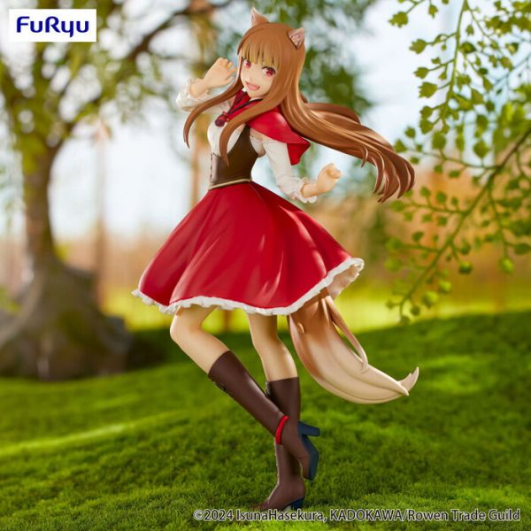 FURYU 景品 Trio-Try-iT 狼與辛香料 赫蘿 紅色斗篷ver. FURYU 景品 Trio-Try-iT 狼與辛香料 赫蘿 紅色斗篷ver.