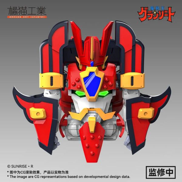 橘貓工業 魔動王 火王 組裝模型 橘貓工業 魔動王 火王 組裝模型