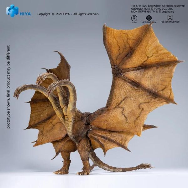 (預購) [再販] Hiya Toys E.B.S. 無比例 35cm 哥吉拉II怪獸之王 王者基多拉 2.0 EBG0234 可動完成品 20260817 [再販] Hiya Toys E.B.S. 無比例 35cm 哥吉拉II怪獸之王 王者基多拉 2.0 EBG0234 可動完成品