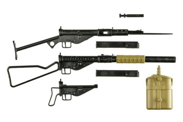 TOMYTEC 1/12 迷你武裝 LA104 Sten Gun Mk2 Type 組裝模型 TOMYTEC 1/12 迷你武裝 LA104 Sten Gun Mk2 Type 組裝模型