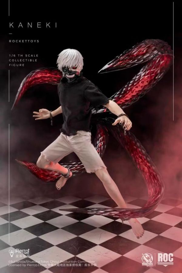 (預購) ROCKETTOYS 正版授權 1/6 東京喰種 金木研 KANEKI 覺醒Ver. 可動完成品 20260716 ROCKETTOYS 正版授權 1/6 東京喰種 金木研 KANEKI 覺醒Ver. 可動完成品