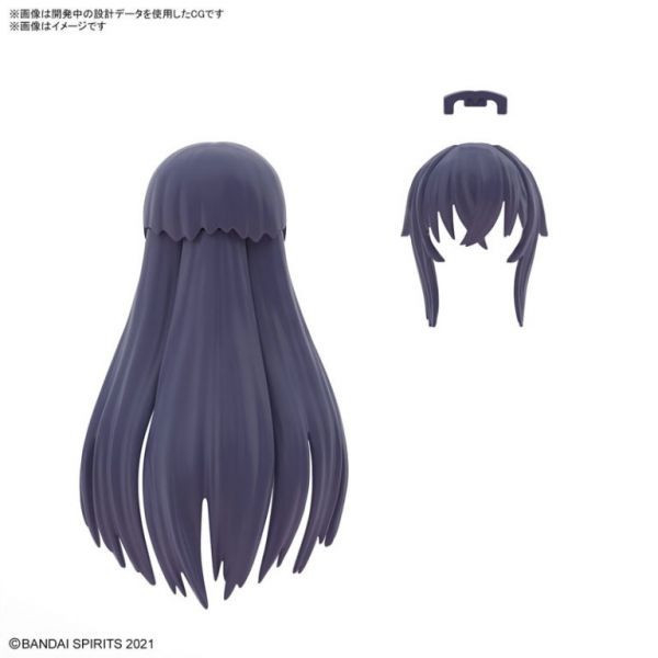 BANDAI 30MS 髮型配件套組 Vol 8 全4種 組裝模型 BANDAI,30MS,髮型,配件,套組,Vol 8,全4種,組裝模型,