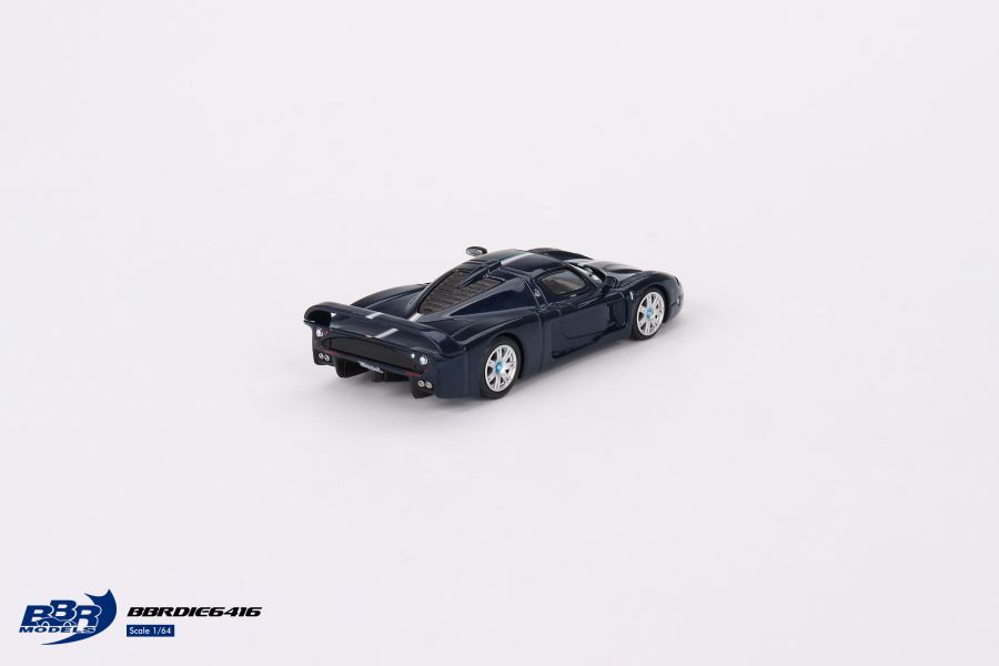 BBR Models 1/64 瑪莎拉蒂 Maserati MC12 Stradale 金屬藍(白線) BBR Models 1/64 瑪莎拉蒂 Maserati MC12 Stradale 金屬藍(白線)