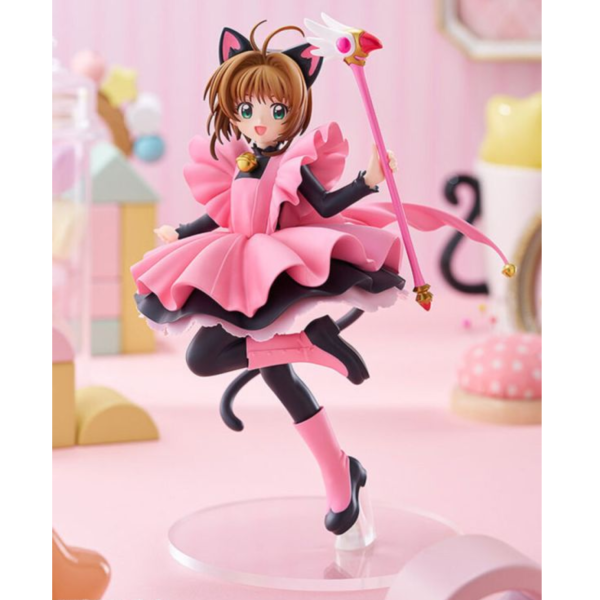 (預購) Good Smile POP UP PARADE 庫洛魔法使 木之本櫻 黑貓風戰鬥服Ver. L size PVC完成品 (預購) Good Smile POP UP PARADE 庫洛魔法使 木之本櫻 黑貓風戰鬥服Ver. L size PVC完成品