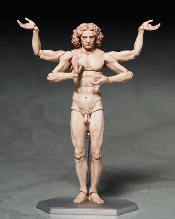 (預購) FREEing figma SP-075 桌上美術館 維特魯威人 20260609 FREEing figma SP-075 桌上美術館 維特魯威人