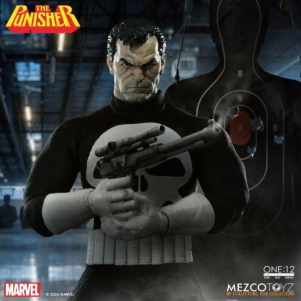 (預購) MEZCO TOYZ One:12 Collective 漫威 制裁者 約17cm 可動完成品 20260708 MEZCO TOYZ One:12 Collective 漫威 制裁者 約17cm 可動完成品
