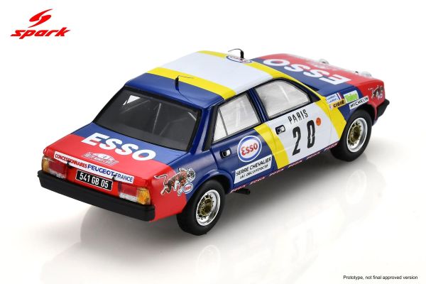 (預購) SPARK 1/43 寶獅 Peugeot 505 STI No.20 Monte Carlo Rally 1982 S2619 20260924 SPARK 1/43 寶獅 Peugeot 505 STI No.20 Monte Carlo Rally 1982 S2619