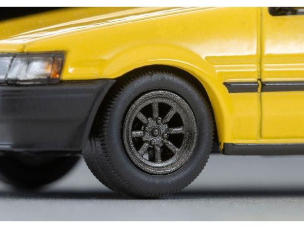 (預購) TOMYTEC 1/64 LV-N284f 豐田 Toyota Corolla Levin 2 Door Watanabe Rims (Yellow) 20260827 TOMYTEC 1/64 LV-N284f 豐田 Toyota Corolla Levin 2 Door Watanabe Rims (Yellow)