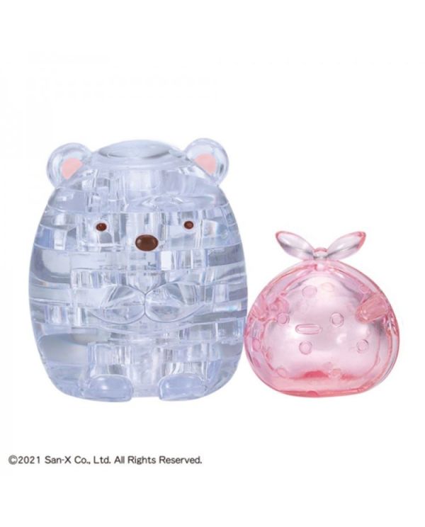 Beverly 透明立體拼圖 角落生物 白熊&包袱巾*1000 Beverly 透明立體拼圖 角落生物 白熊&包袱巾*1000