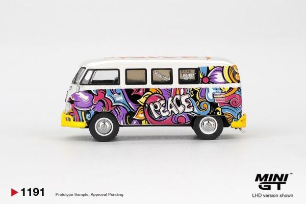 (預購) [吊卡版] MINIGT 1/64 福斯 Volkswagen T1 Microbus Mizu Design LHD MGT01191-BL 20260129 [吊卡版] MINIGT 1/64 福斯 Volkswagen T1 Microbus Mizu Design LHD MGT01191-BL