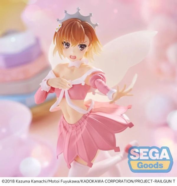 SEGA 景品 科學超電磁砲T Luminasta公仔 御坂美琴 大精靈女僕Ver. 2511 SEGA 景品 科學超電磁砲T Luminasta公仔 御坂美琴 大精靈女僕Ver.
