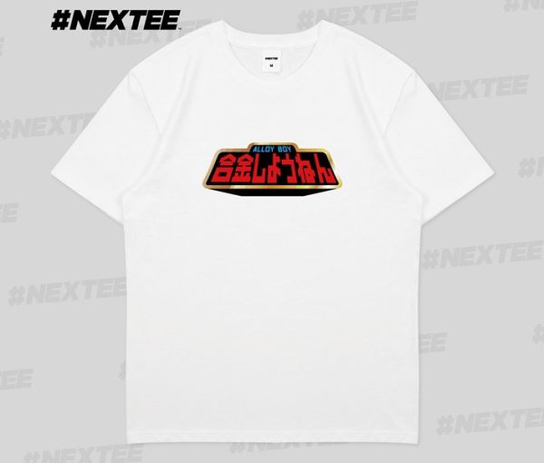 NEXTee 翻轉模玩系列 合金少年NO.1 短袖T恤 白色 NEXTee 翻轉模玩系列 合金少年NO.1 短袖T恤 白色