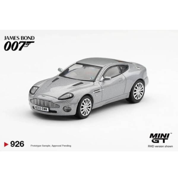 (預購) [吊卡版] MINIGT 奧斯頓馬丁 Aston Martin V12 Vanquish "Die Another Day" 德文版 RHD MGT00926-007G 20261001 [吊卡版] MINIGT 奧斯頓馬丁 Aston Martin V12 Vanquish "Die Another Day" 德文版 RHD MGT00926-007G