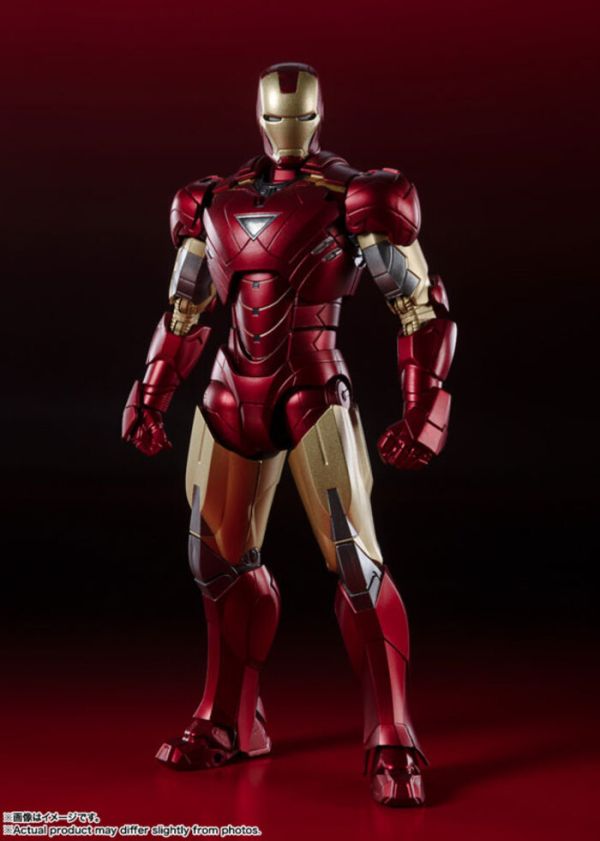 BANDAI S.H.Figuarts SHF 鋼鐵人 馬克6 THE INFINITY SAGA 可動完成品 BANDAI S.H.Figuarts SHF 鋼鐵人 馬克6 THE INFINITY SAGA 可動完成品