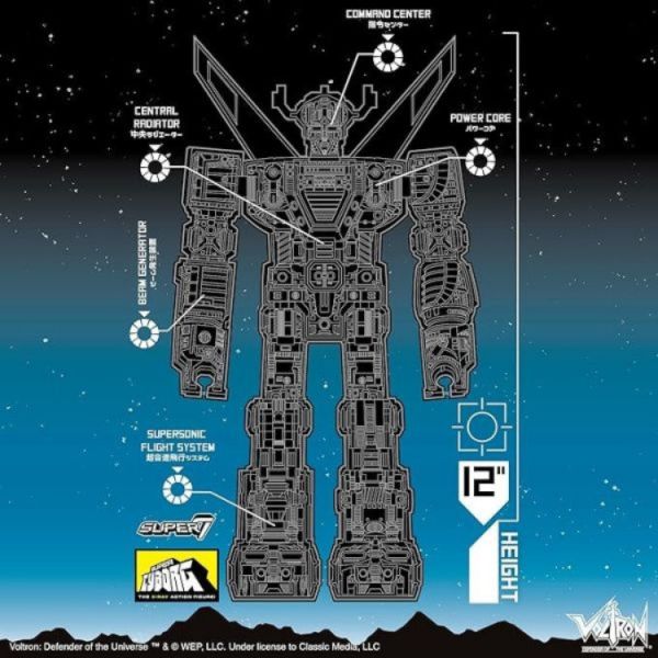 Super 7 五獅合體 百獸王 聖戰士 全彩 12吋 可動完成品 Super 7 五獅合體 百獸王 聖戰士 全彩 12吋 可動完成品