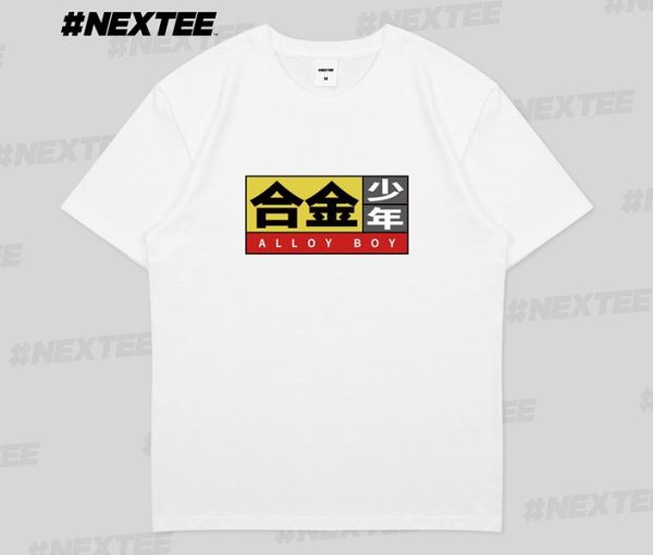 NEXTee 翻轉模玩系列 合金少年NO.2 短袖T恤 白色 NEXTee 翻轉模玩系列 合金少年NO.2 短袖T恤 白色