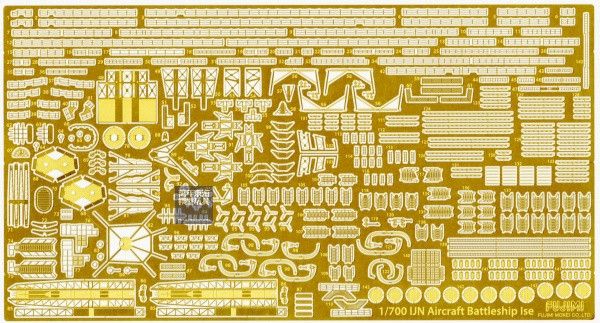1/700 航空戰艦 伊勢 蝕刻片 FUJIMI 特39EX2 日本海軍 富士美 組裝模型 FUJIMI,1/700,GUP,蝕刻片,木甲板,航空母艦,祥鶴,