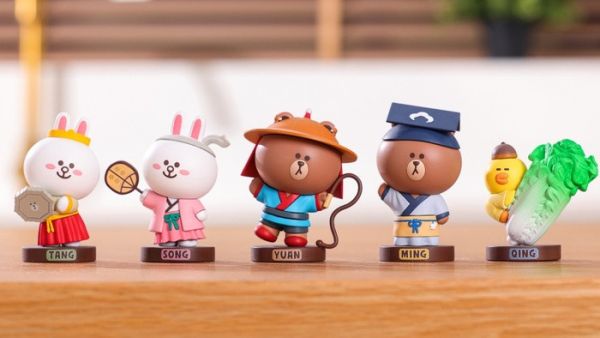 PerkunasStudio 盒玩 Line Friends X 國立故宮博物院100週年紀念 全5種 一中盒5入販售 PerkunasStudio 盒玩 Line Friends X 國立故宮博物院100週年紀念 全5種 一中盒5入販售