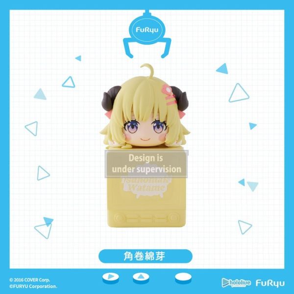 FURYU hololive production 角卷綿芽 Q版趴掛公仔 FURYU hololive production 角卷綿芽 Q版趴掛公仔