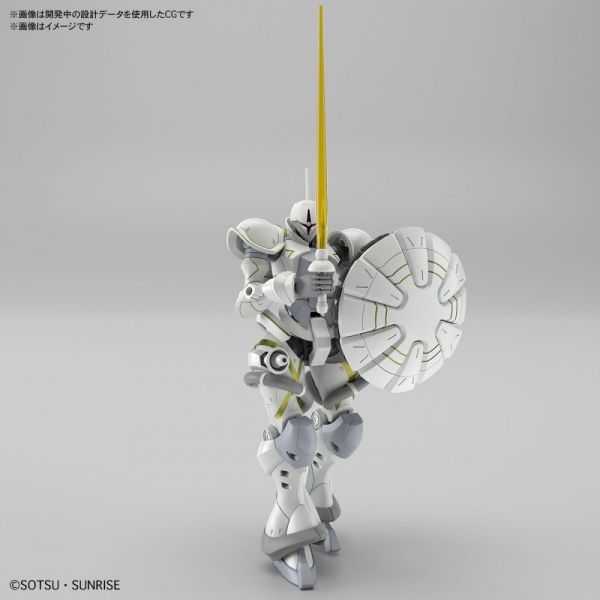 BANDAI HG 1/144 機動戰士鋼彈 GQuuuuuuX HG 1/144艾格沙貝專用吉昂 白瓷矛裝備 組裝模型 BANDAI HG 1/144 機動戰士鋼彈 GQuuuuuuX HG 1/144艾格沙貝專用吉昂 白瓷矛裝備 組裝模型