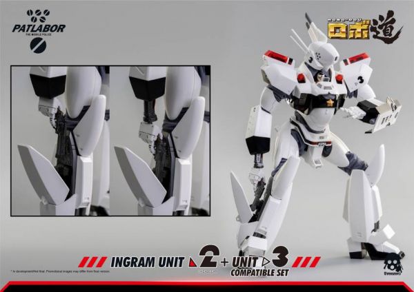 [再販] threezero 1/35 ROBO-DOU 機動警察 英格蘭姆 2號機＆3號機配件 套裝組 threezero,1/35,機動警察,Patlabor,ROBO-DOU,英格蘭姆,2號機,3號機配件.套裝組