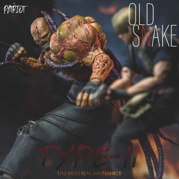 (預購) PatriotStudio 1/12 惡靈古堡2 追蹤者 oldsnake B款 第二型態 下半身黑皮衣 可動完成品 20260331 PatriotStudio 1/12 惡靈古堡2 追蹤者 oldsnake B款 第二型態 下半身黑皮衣 可動完成品