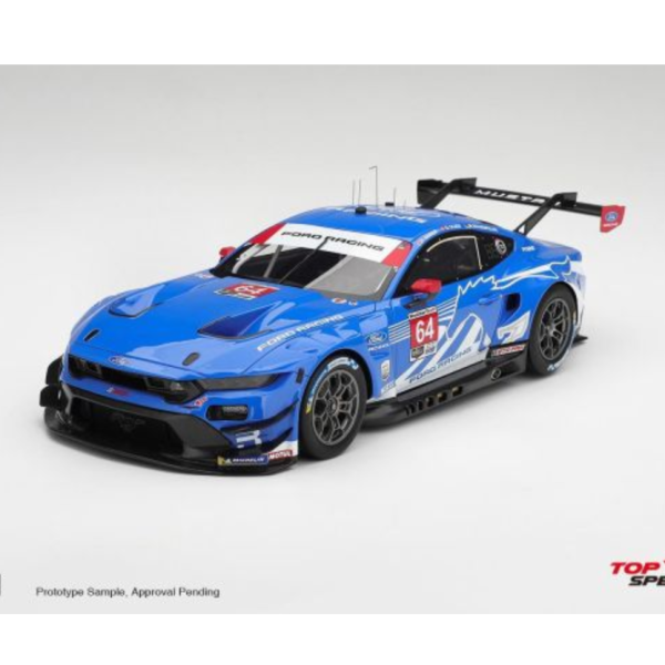 (預購) TOP SPEED 1/18 福特 Ford Mustang GT3 #64 Ford Racing 2026 IMSA Daytona 24 Hrs TS0721 20260921 TOP SPEED 1/18 福特 Ford Mustang GT3 #64 Ford Racing 2026 IMSA Daytona 24 Hrs TS0721