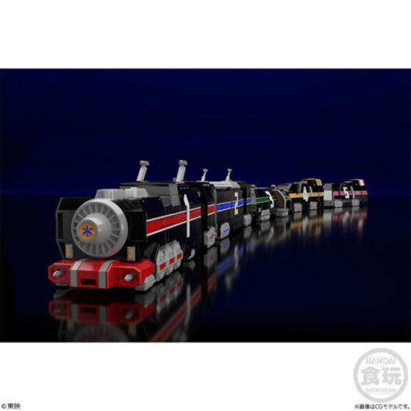 BANDAI 盒玩 SMP SUPER MINIPLA 救急戰隊 連結合體 列車霸王 組裝模型 BANDAI 盒玩 SMP SUPER MINIPLA 救急戰隊 連結合體 列車霸王 組裝模型