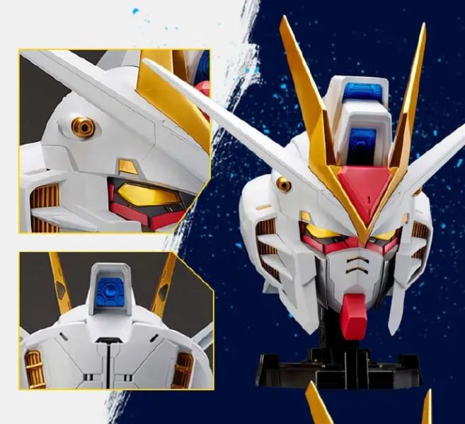 BANDAI BN HEAD 鋼彈頭 攻擊自由鋼彈 機動戰士 鋼彈 SEED DESTINY 已塗裝完成品 BANDAI RX-78-2 初鋼 鋼彈頭 GUNDAM 已塗裝完成品