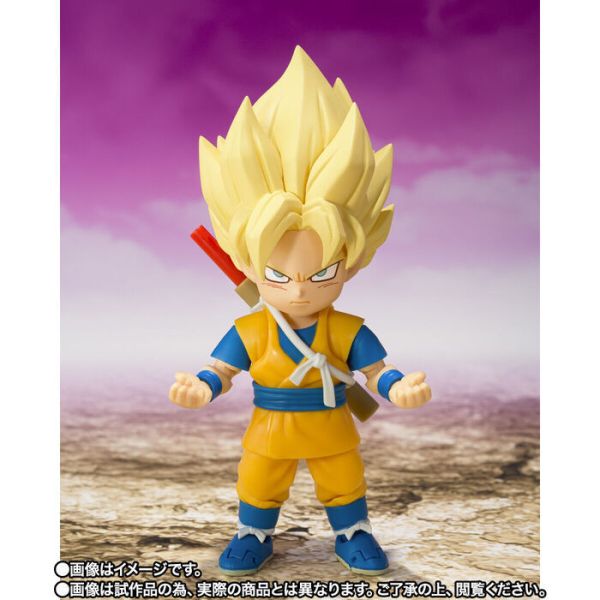 BANDAI S.H.F 七龍珠 超級賽亞人孫悟空(MINI)-DAIMA- 可動完成品 BANDAI S.H.F 七龍珠 超級賽亞人孫悟空(MINI)-DAIMA- 可動完成品