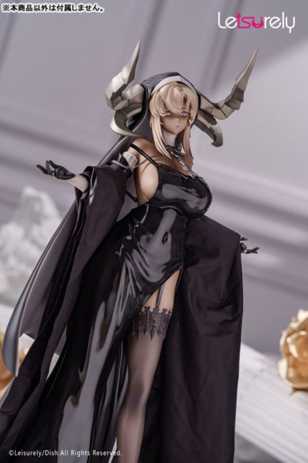 (預購) [18禁商品] Leisurely 1/7 黑修女 Black Nun EX版 PVC完成品 (預購) [18禁商品] Leisurely 1/7 黑修女 Black Nun EX版 PVC完成品