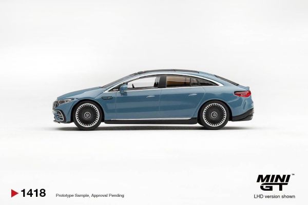 (預購) [吊卡版] [盒裝版 LHD RHD] MINIGT 1/64 賓士 Mercedes-AMG EQS 53 Blue 分別販售 20261022 [吊卡版] [盒裝版 LHD RHD] MINIGT 1/64 賓士 Mercedes-AMG EQS 53 Blue 分別販售