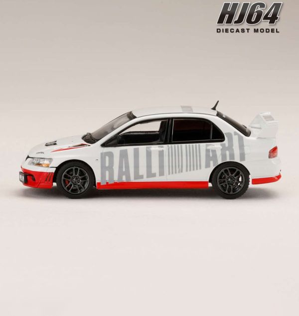 Hobby JAPAN 1/64 三菱 MITSUBISHI LANCER EVOLUTION 7 GSR 拉力版 蘇格蘭白 Hobby JAPAN 1/64 三菱 MITSUBISHI LANCER EVOLUTION 7 GSR 拉力版 蘇格蘭白