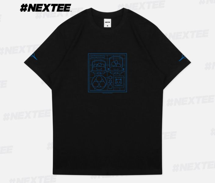NEXTee KONEKO 小糧藍圖 短袖T恤 NEXTee KONEKO 小糧藍圖 短袖T恤